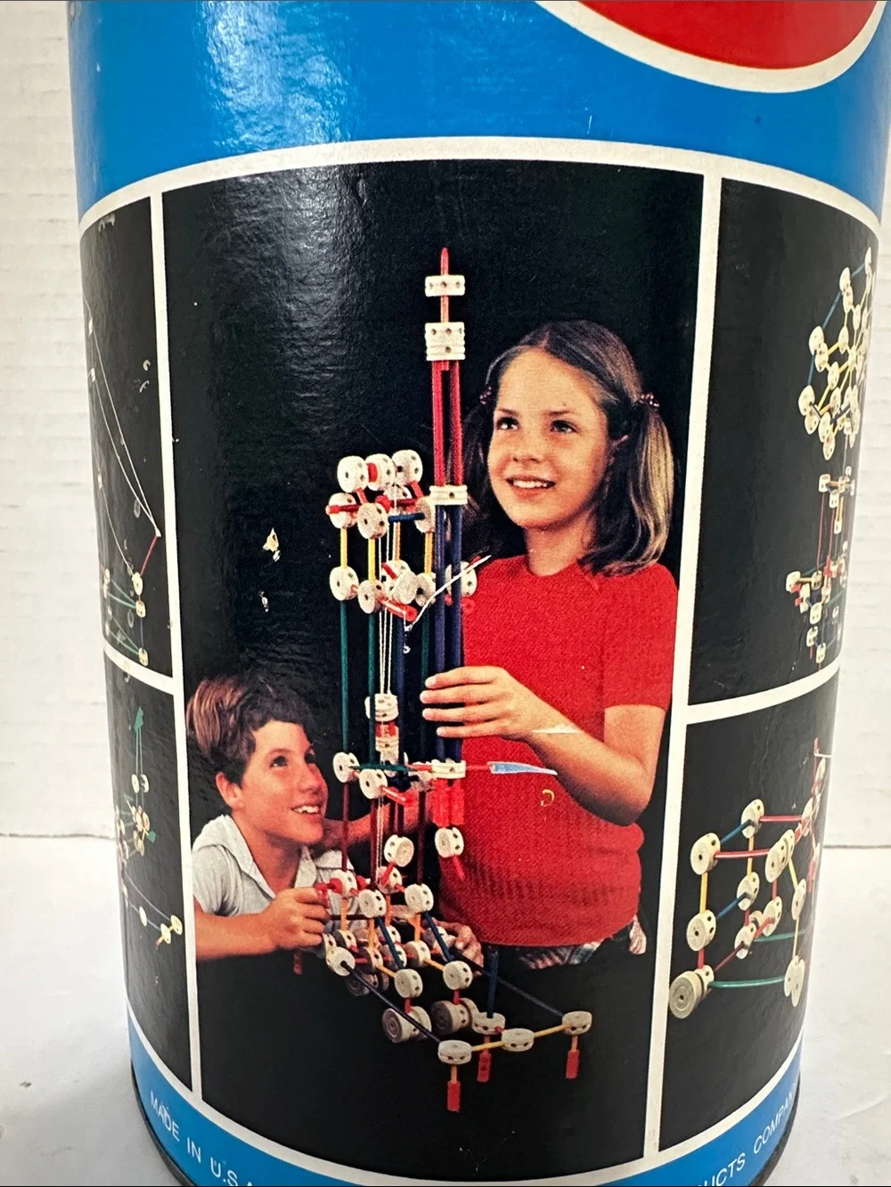 1970’s The Original Tinkertoy Construction Set Giant Engineer